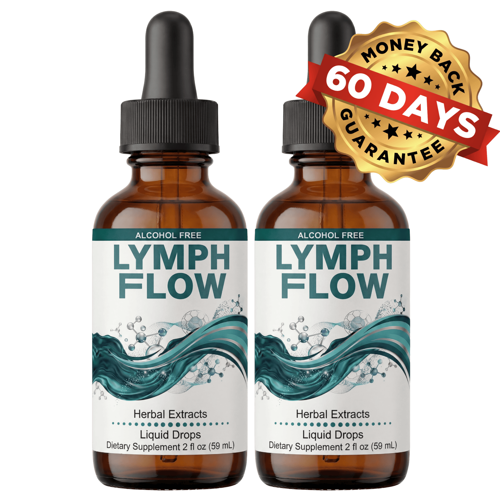Lymph Flow 2-bottle starter package